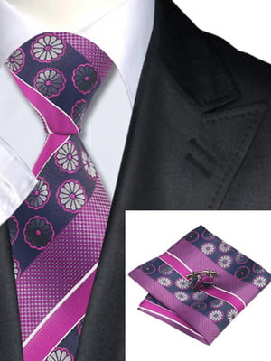 Набір: краватка та носова хустинка | 6457177
