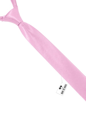 Краватка вузька світло рожева | 6457228