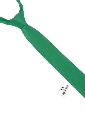 Краватка вузька зелена матова | 6457376