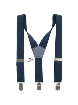 Підтяжки синій джинс | 6457391