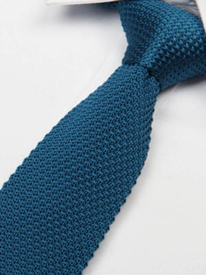 Краватка в'язана синьо-зелена | 6457555