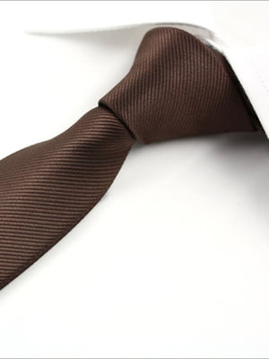 Краватка темно-коричнева | 6457557