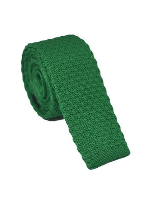 Краватка великої в'язки зелена | 6457573