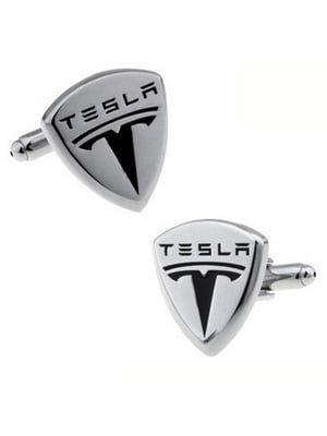 Запонки металеві Tesla | 6457617