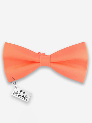Краватка-метелик персикового кольору | 6457717