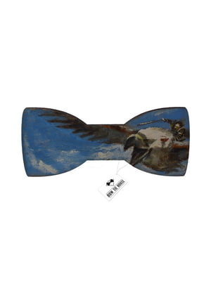 Бабочка голубая с рисунком War Craft Eagle | 6458071
