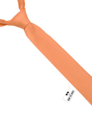Галстук оранжевый узкий | 6458118
