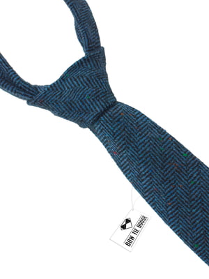 Краватка вовняна блакитна | 6458140