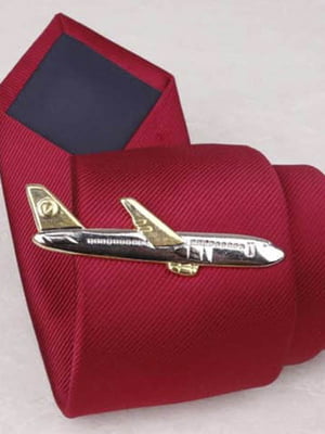 Затискач для краватки Літак | 6458175