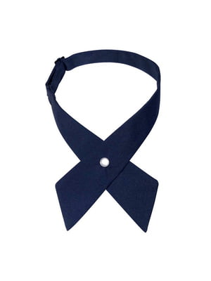 Кросс-галстук темно-синий | 6458314