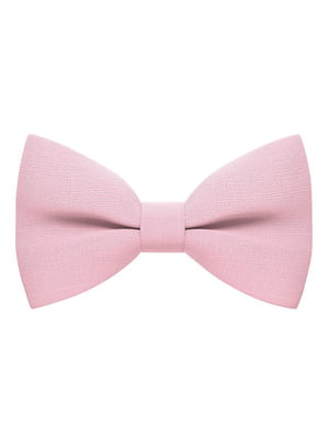 Краватка-метелик рожева льняна | 6459039