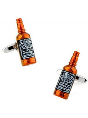 Запонки у формі пляшки Jack Daniels whisky | 6459050