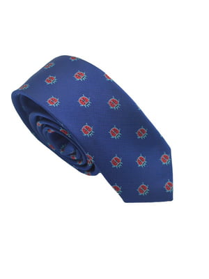 Краватка темно-синя з сонечками (6 см) | 6459468