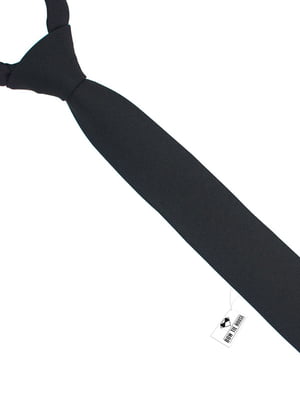 Галстук черный узкий (габардин) (8 см) | 6459590
