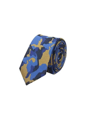 Краватка камуфляжна синя | 6459646