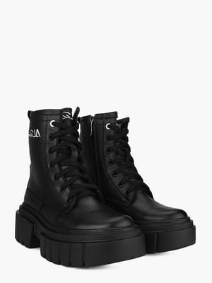 Ботинки кожаные черные | 6465292