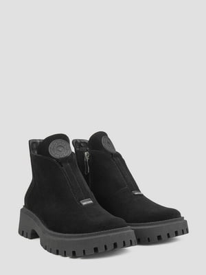 Ботинки замшевые черные | 6465294
