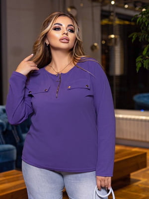 Блуза фиолетовая | 6465252