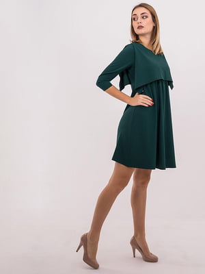 Сукня для вагітних темно-зеленf | 6466644