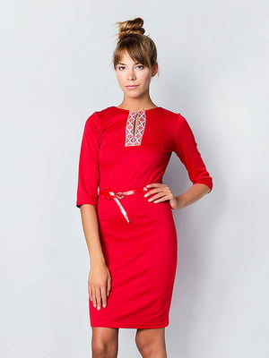 Платье красное | 6477808