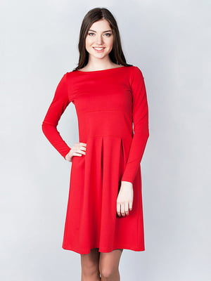 Сукня А-силуету червона | 6477843