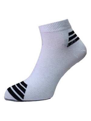 Шкарпетки білі в смужку | 6480420