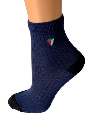 Шкарпетки темно-сині | 6480649