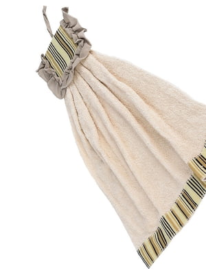 Рушник махровий "Плаття в смужку" для кухні (34х50 см) | 6481608