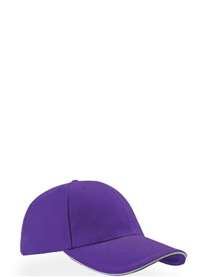 Бейсболка фіолетова з начосом | 6483238