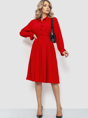 Сукня А-силуету червона | 6484279