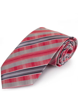 Краватка червона в смужку | 6484899