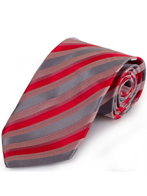 Краватка червона в смужку | 6484901