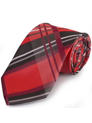 Краватка червона в смужку | 6484905