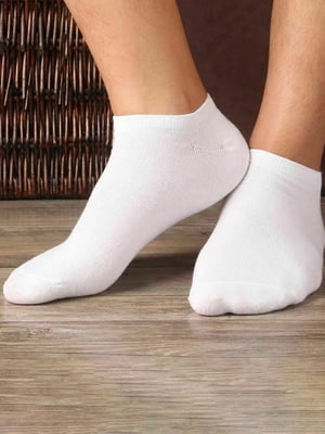 Шкарпетки безшовні дихаючі білі | 6487657