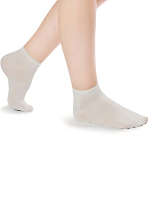 Шкарпетки безшовні світло-сірі | 6487674