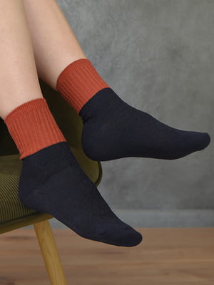 Шкарпетки двокольорові | 6487884