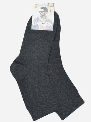 Шкарпетки темно-сірого кольору | 6487943