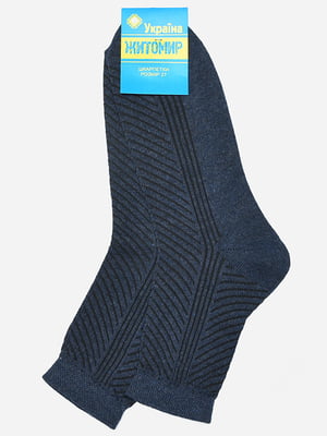 Шкарпетки темно-синього кольору | 6487951