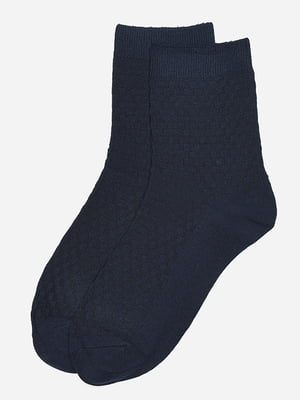 Шкарпетки темно-синього кольору | 6487981