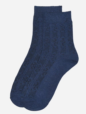 Шкарпетки темно-синього кольору | 6487993