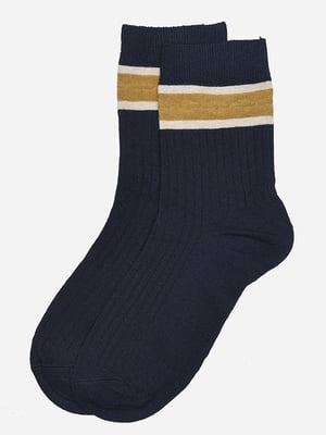 Шкарпетки темно-синього кольору | 6487995