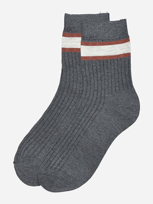 Шкарпетки сірого кольору | 6487996