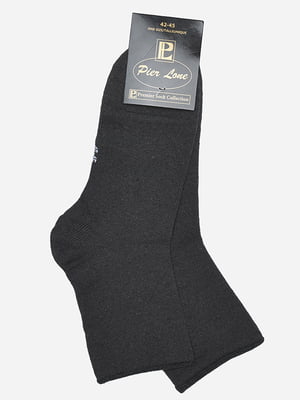 Шкарпетки темно-сірого кольору | 6488004