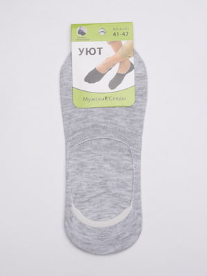 Шкарпетки-сліди сірі | 6491681