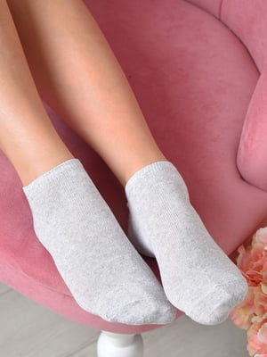 Шкарпетки світло-сірі | 6491721