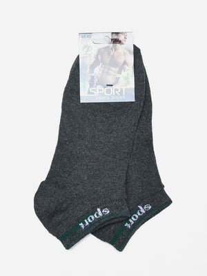 Шкарпетки темно-сірі | 6491725