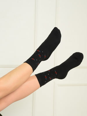 Шкарпетки махрові чорні | 6492770