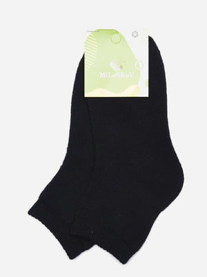 Шкарпетки махрові чорні | 6492806