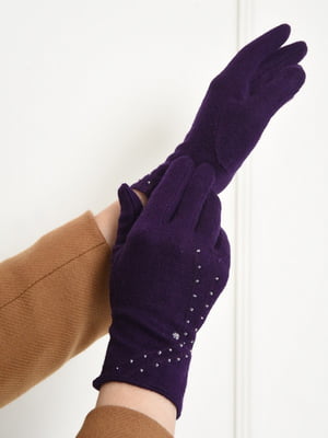 Перчатки текстильные фиолетовые | 6493496