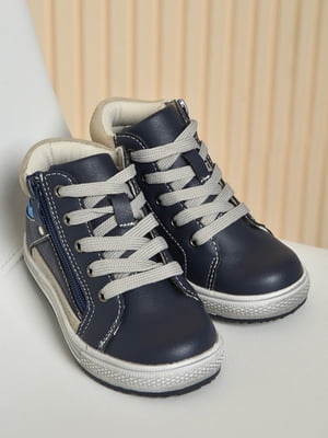 Ботинки темно-синего цвета | 6494224